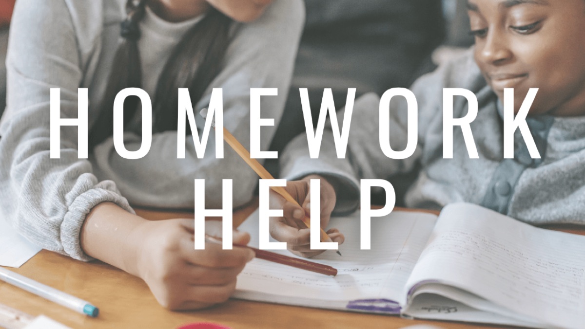 A tutor helping a student with schoolwork